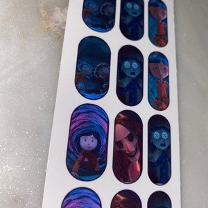Coraline Halloween Nail Decals